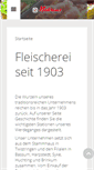Mobile Screenshot of fleischerei-behrens.de